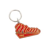 USC Trojans Mom Brass Keychain